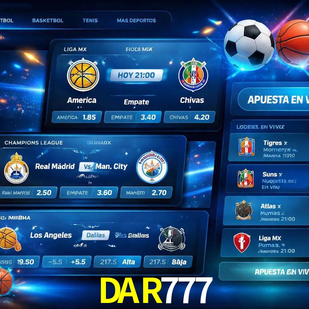 Mercados de apuestas deportivas DAR777 para jugadores en México